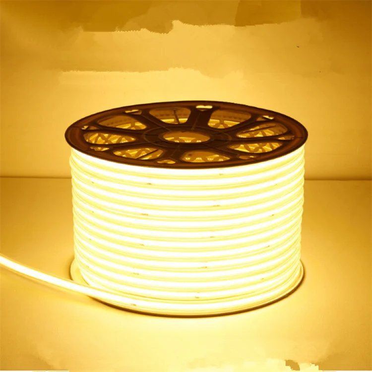 flexible white 12v 24v flexible 480leds/m 10m Flexible 480leds/m 2700K 3000K 4000K 6000K color COB led strip light