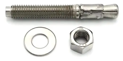 High Quality  Stainless steel and Carbon Steel M6 M8 M10 galvanized Expansion Bolt Anchor Wedge Anchor Concrete Anchors