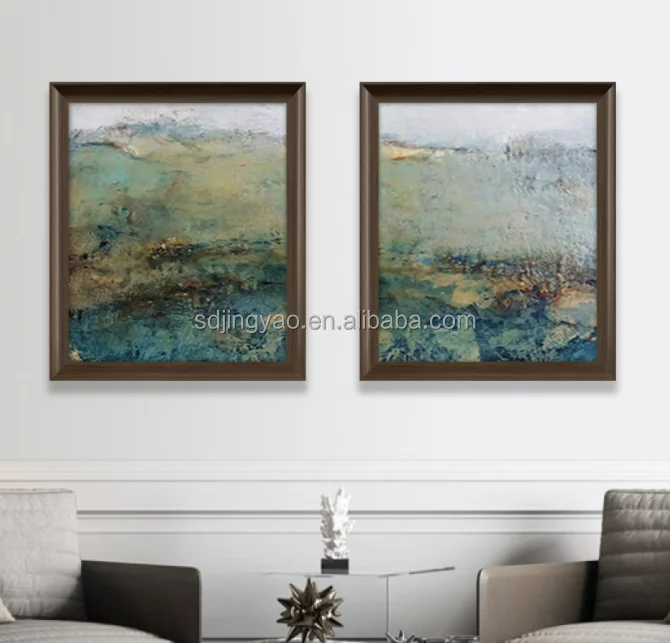 Wooden strip PS large photo frame oil painting outer frame strip European decorative frame