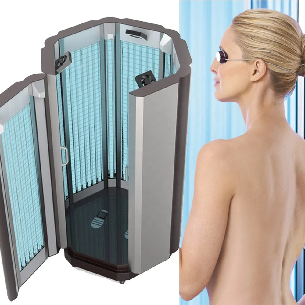Full Body Cabinet UVB Lamps UVA UVB phototherapy device KN-4001 for vitiligo and psoriasis uvb light for vitiligo