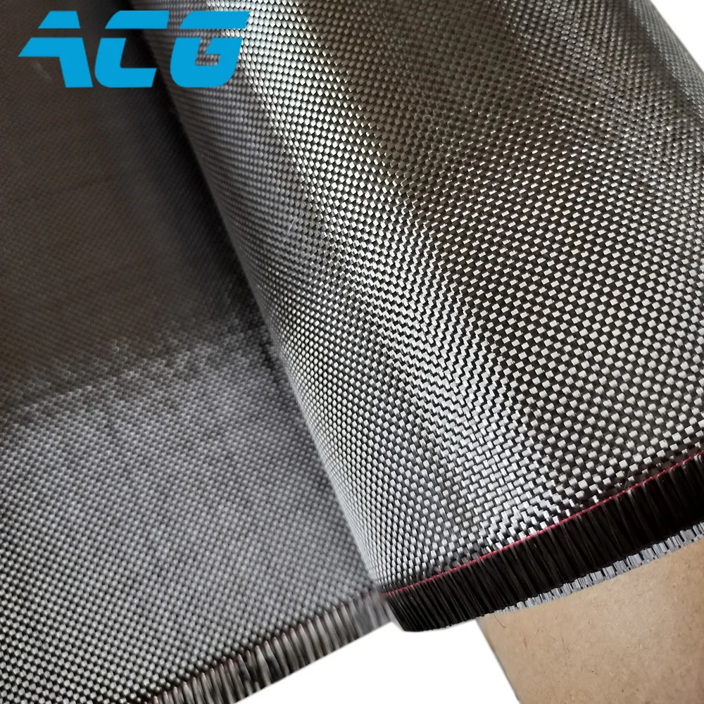 1 м ширина 1K ткань из углеродного волокна 1K плотное плетение для самолета