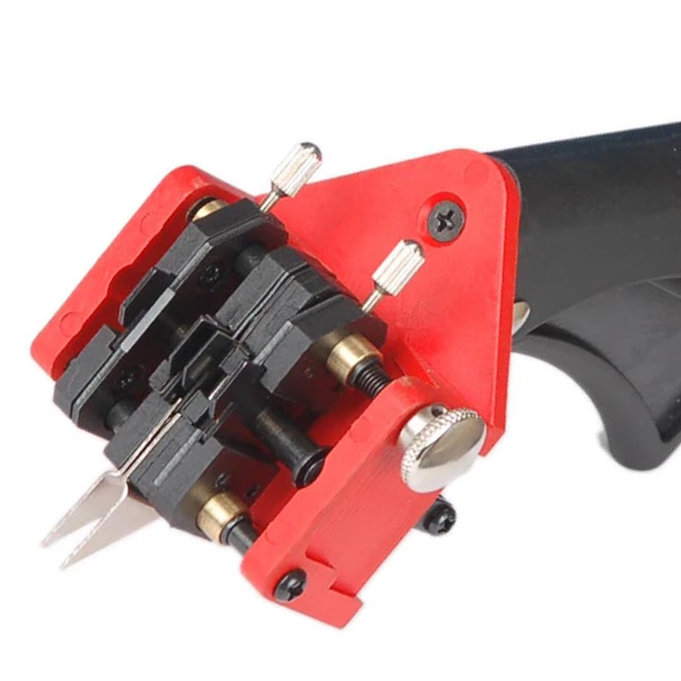 Ferrule Crimping Tool Kit 0 25 10mm2 AWG 23 7 Crimping Plier Set HSC8 6 4A Carbon Red Blue Steel Style Surface Plastic Color SIC