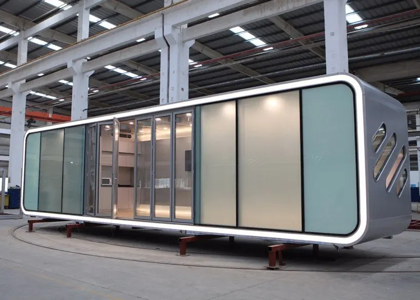 Outdoor office pod homes prefabricated modern shed cabin prefab house