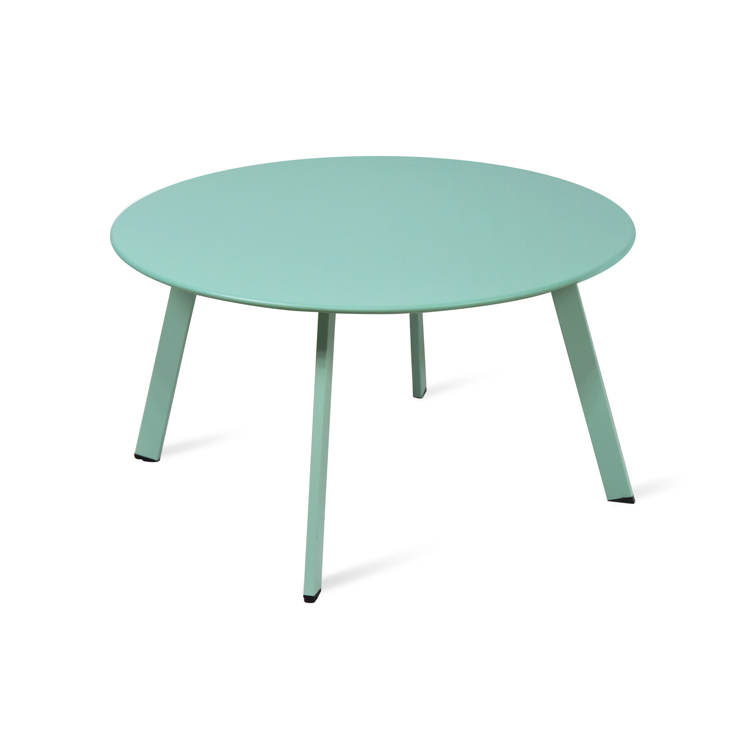 Metal thickened outdoor indoor coffee table is light and easy to disassemble