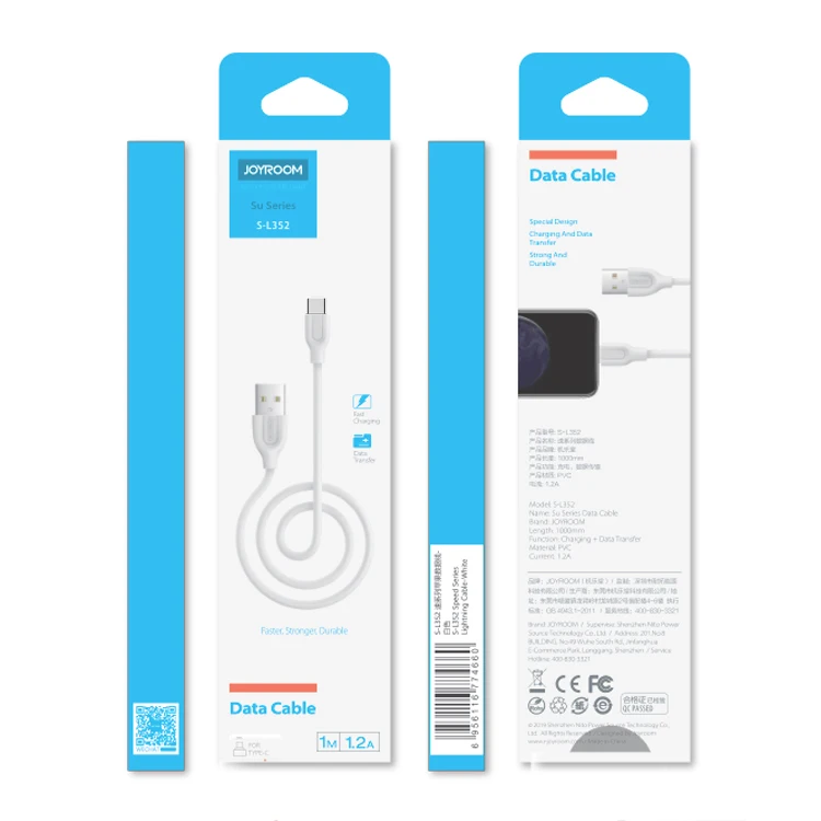 USB-кабель JOYROOM для синхронизации данных кабель передачи из ПВХ