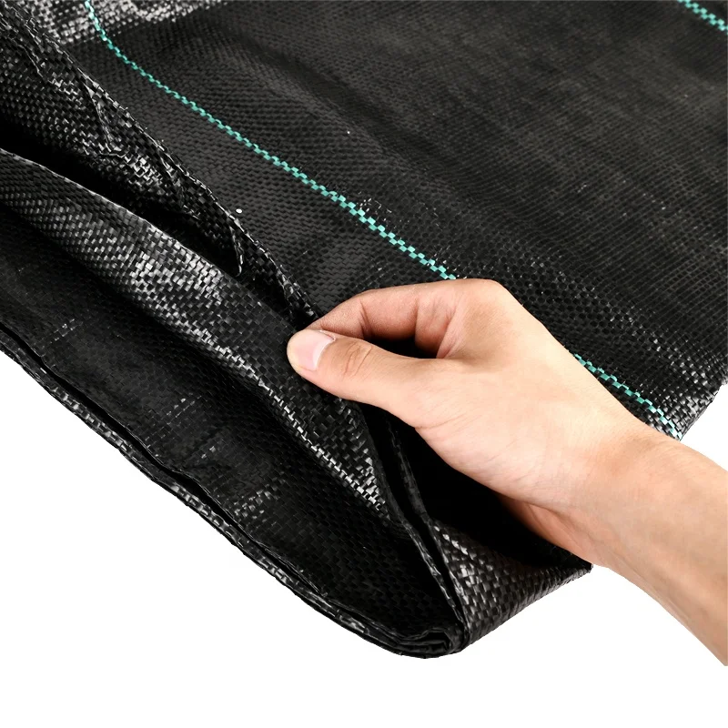 Agricultural 100% Anti Grass PP Woven Weed Control Cloth Garden Plastic Weed Mat