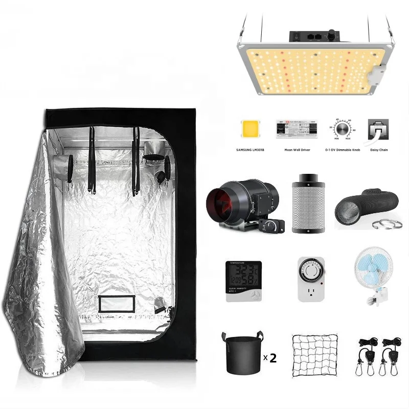 60x60x140/80x80x160cm Grow System Grow Kits 600D Growing Tent Reflective Oxford Cloth Hydroponic Tent For Medicinal Plants