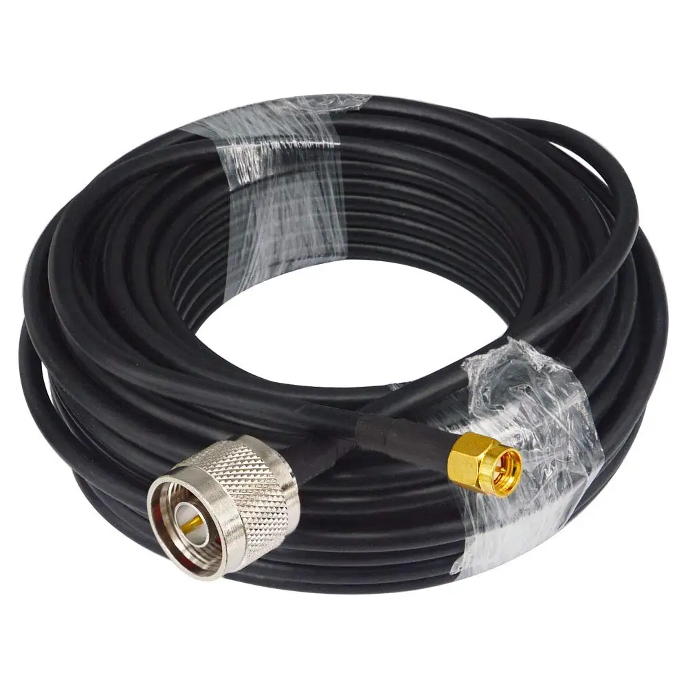 N male to SMA male  PIN in center coax adapter connector extension cable for antenna