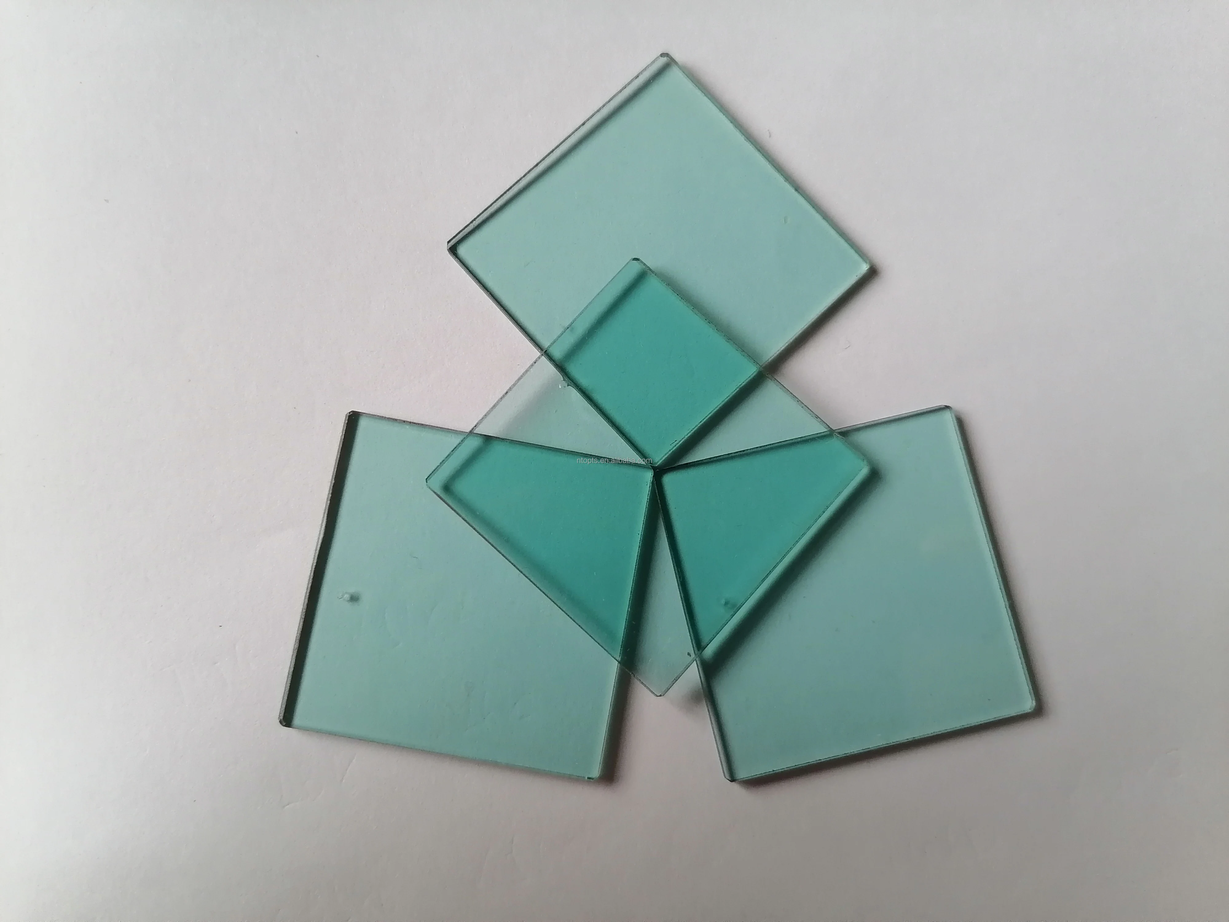 China Facoty Custom optical Heat Absorbing Glass KG5 GRB5  Insulation Filter