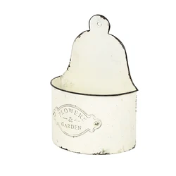 Geometric Wall Decor Container Succulent Plants Air Plant Mini Cactus White Metal Hanging Planter Vase