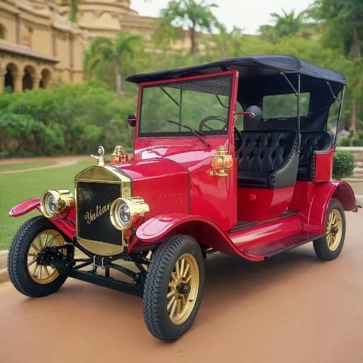 Deposit Classic Electric 4-Seater Vintage Car for Sale in USA  Classic Design with Lithium Battery and 3 Years Warranty