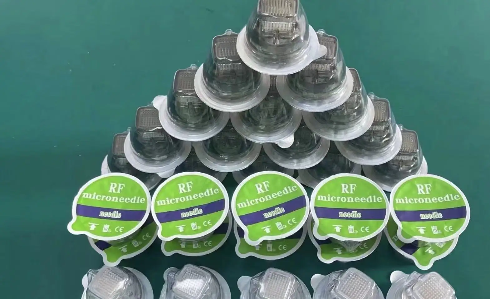 Nano/10/25/64 pins rf microneedling replacement needles gaze laser