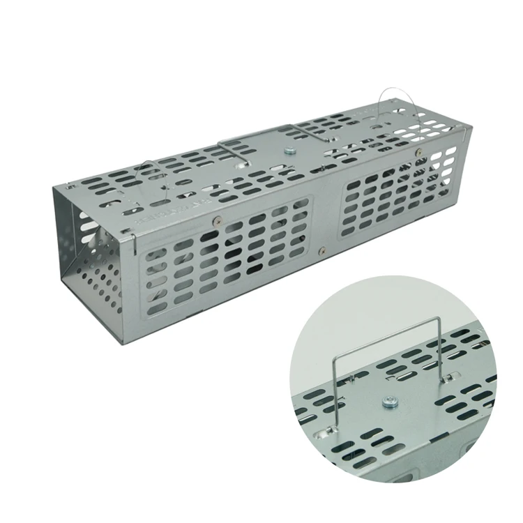 Humane Live Mouse Trap Nontoxic Rat Trap Cage Mice Control 2 Doors For Mouse And Chipmunks