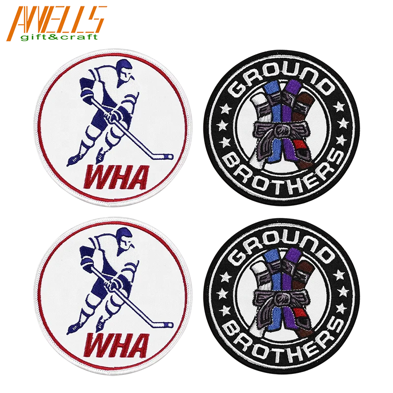 Retail Ready Motorcycle Clubs Scout Law enforcement Fire departments Fully Customizable Embroidered Patch Iron on Badge Applique