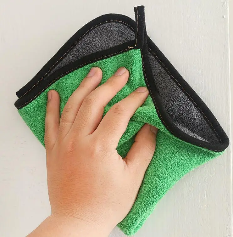 2021 Moco Hot Sale Ultra soft Thick and Quick Drying Car Microfiber Cleaning Cloth Towel Polishing Waxing Auto Detailing Cloth