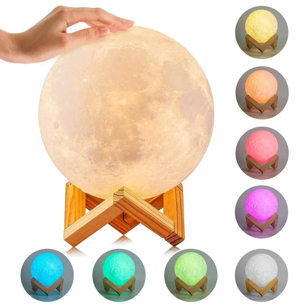 Wholesale High Quality LED Home Decoration 2021 Hot Sales Led Moon Lamp (Home+)