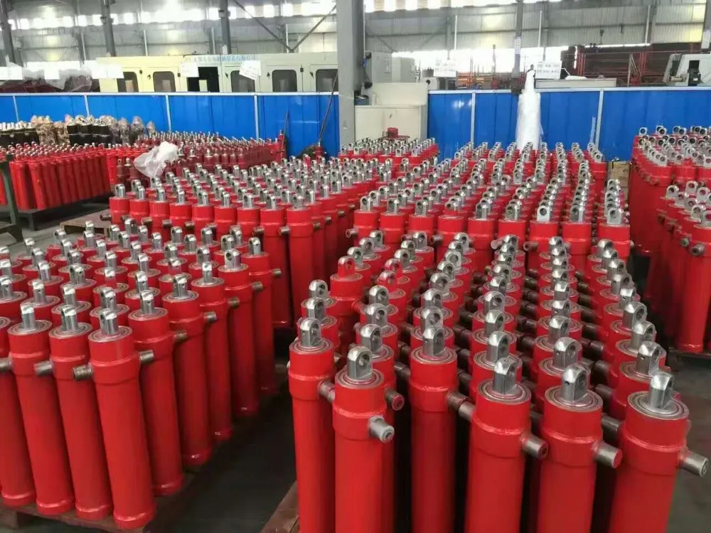 12 Ton Customized Light Duty Telescopic Hydraulic Cylinder for Tipping trailer