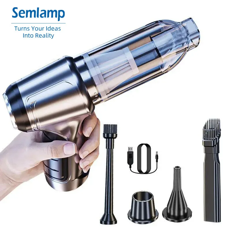 12000Pa Wireless High Car Vacuum Cleaner Household Dry Cleaning Battery Brushless Motor Strong Suction Handheld Vacuum Cleaner