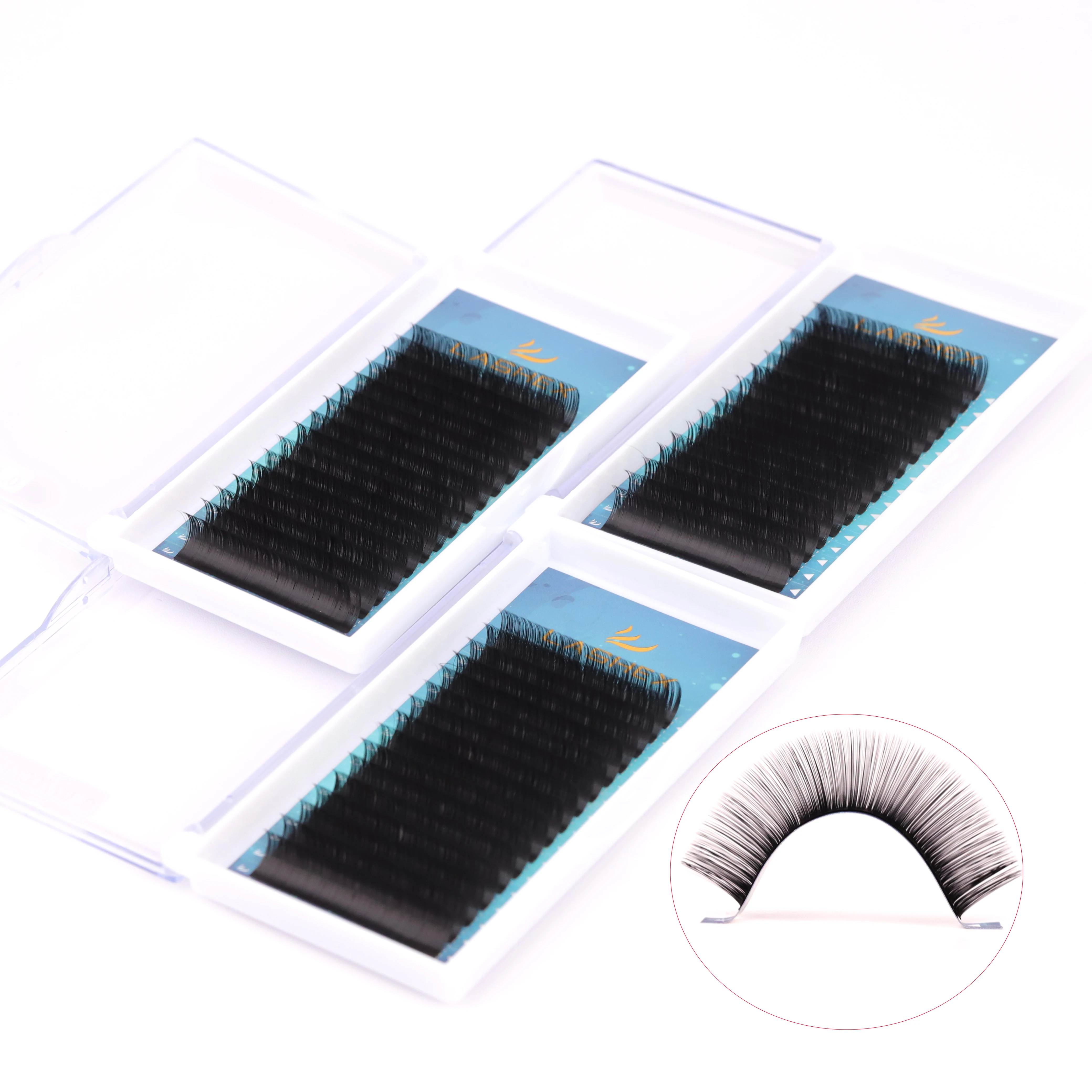 Top grade lash korean lash extensions high quality mink eyelash extensions for lash tech equipment