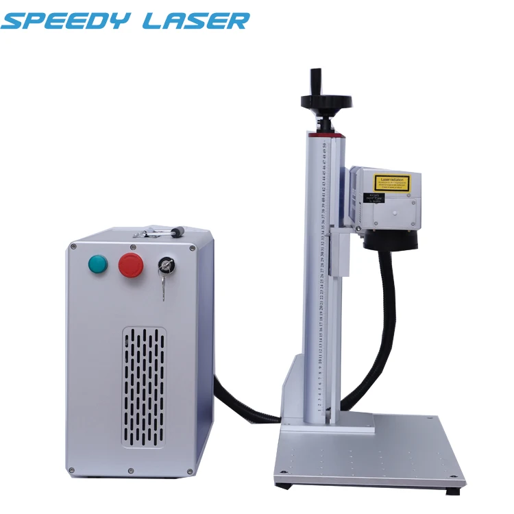 Nanjing Speedy Laser Color Marking on Stainless Steel JPT Mopa M7 Fiber Machine