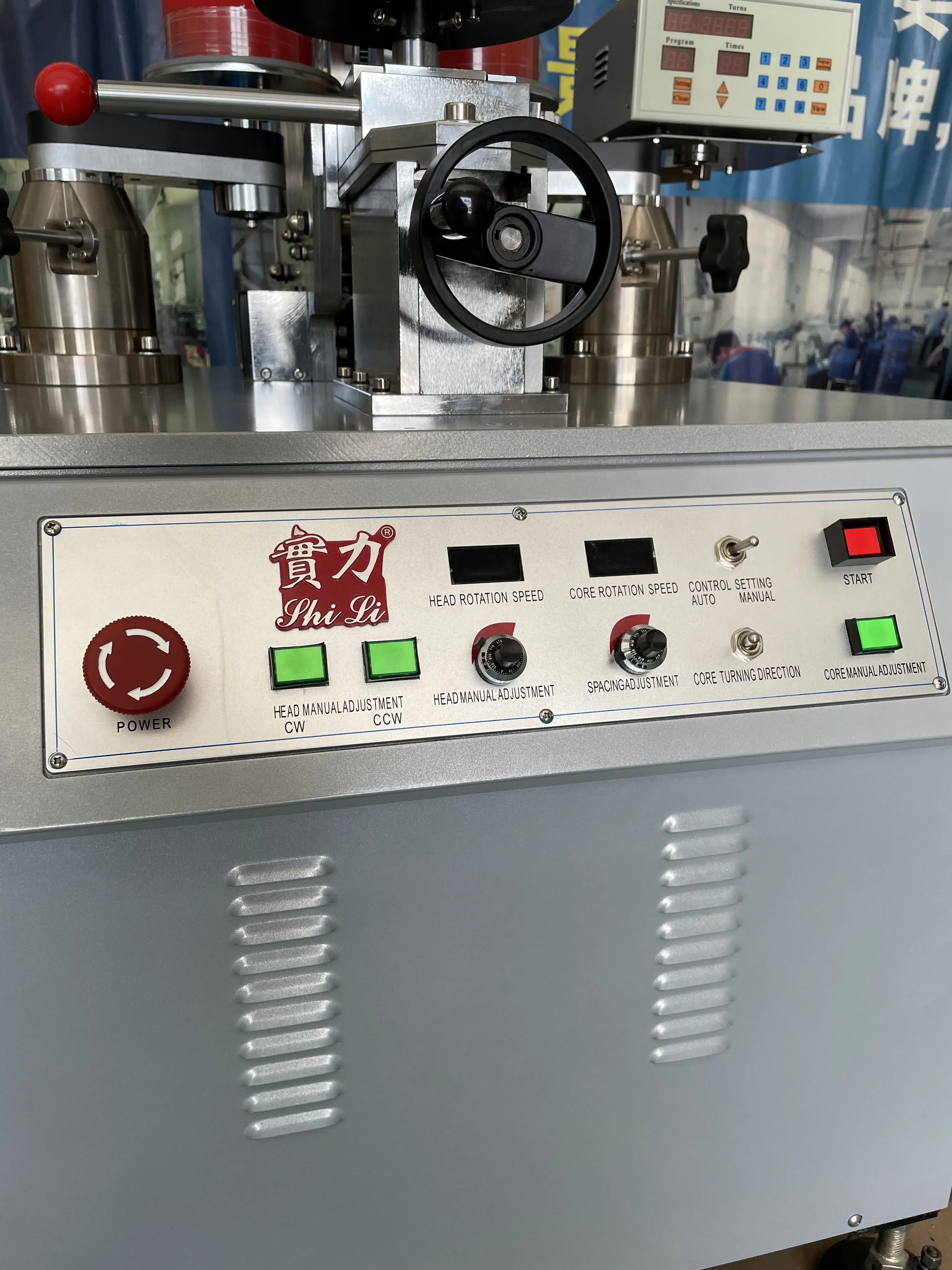 Manual machine for winding transformers toroidal current transformer winding machine