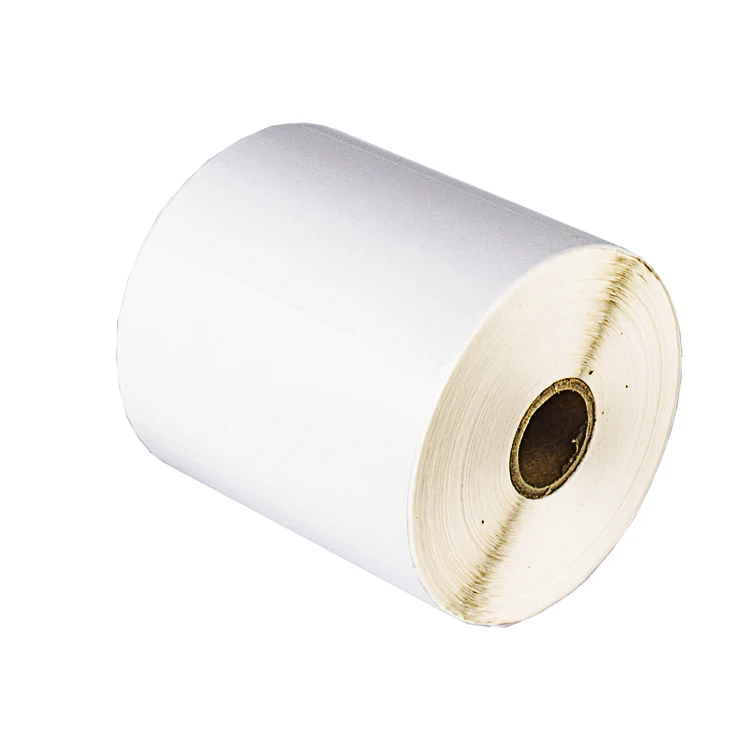 Boyeezon Label Roll Blank Sticker Label Rolls Thermal Label Roll Direct Thermal Paper ZB100*50 1000PCS Compatible Zebra Printers