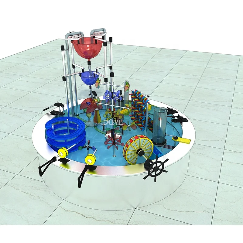 Kids Water table amusement equipment attractive indoor playground Water play game for kids children water spray