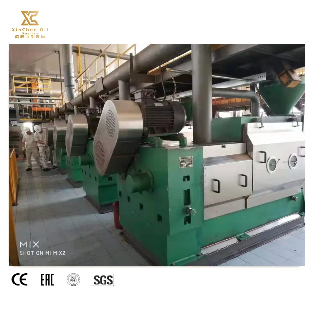 Complete Solution Edible Cooking Oil Sunflower Palm Olive Oil Production Line