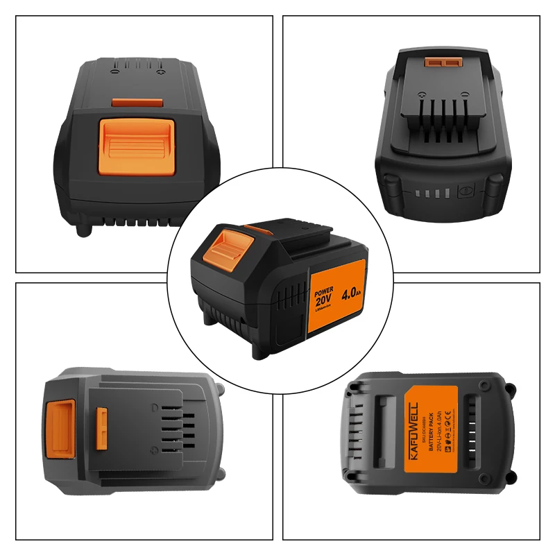 KAFUWELL DC4489H 20v 4.0ah сменная литиевая батарея Milwaukee аккумуляторная для электроинструментов