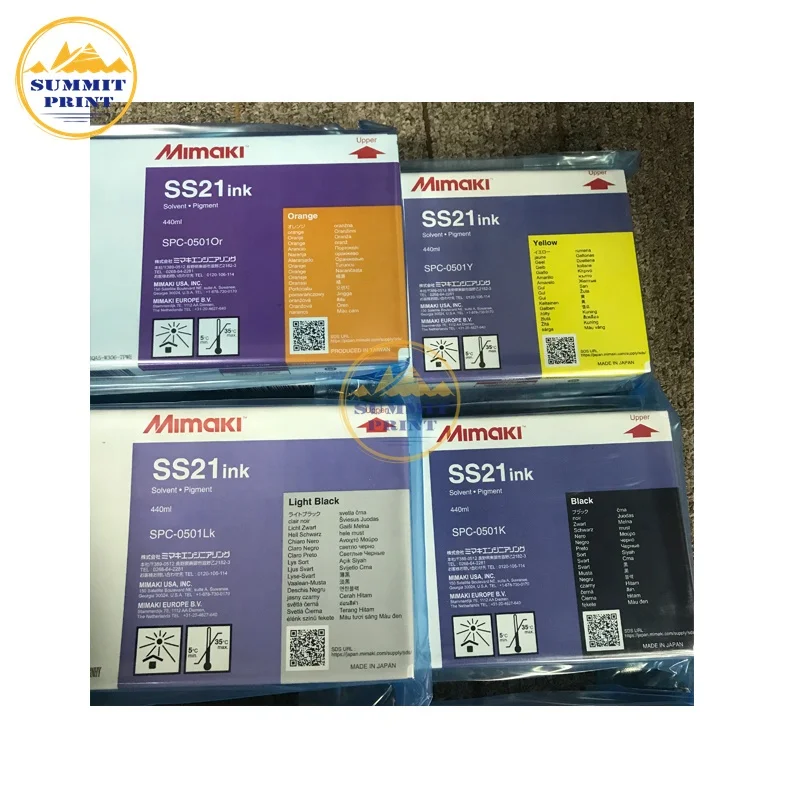 440ml SS21 Original  Ink Cartridge 8 Colors for JV100/JV330