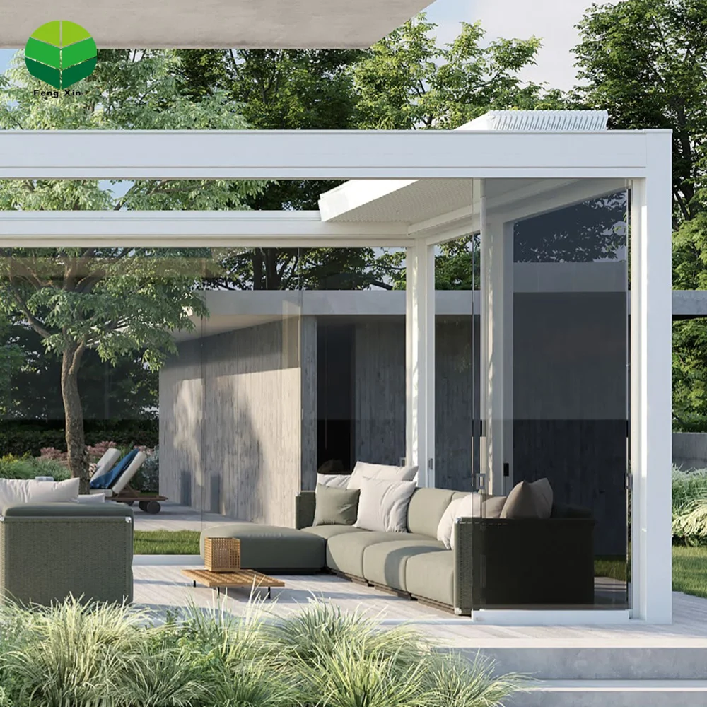Outdoor Gazebo Garden Awnings Pergola Prices Retractable Net For Pergola On Sides Aluminum Pergola With Clear Polycarbonate Roof