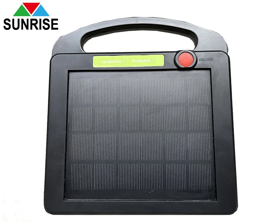 Mini solar electric fence energizers for small animals