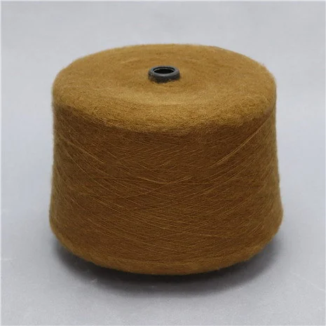 5.5s/1 100% Acrylic Imitated Fake Mohair Substituted yarn multi colors thick string hairness soft warm on cone supplier in China