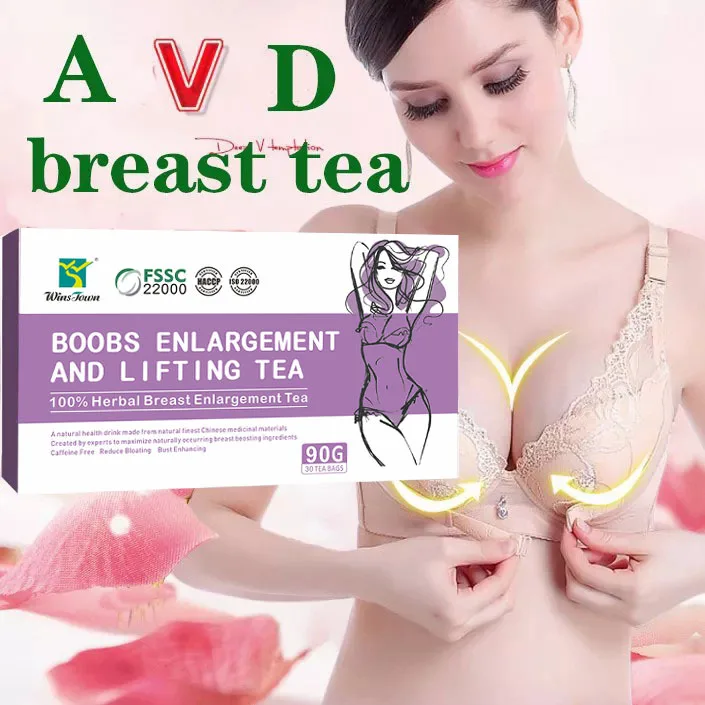 Wholesale 100% Herbal Breast Boobs Enlargement and Lifting Tea for Breast Healthy Drink natural enlargement tea for women