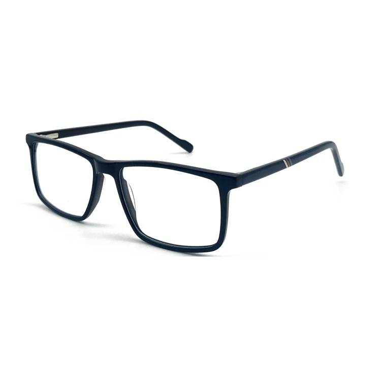 Wholesale square style glasses acetate eyeglass frames optical for men