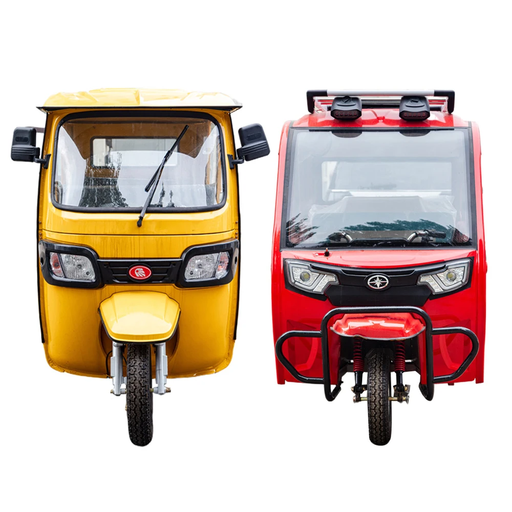 Лидер продаж, рикша с большим радиусом действия, Электрический тук-тук для мини-такси, автобус с 3 пассажирами, трехколесный электрический трехколесный велосипед