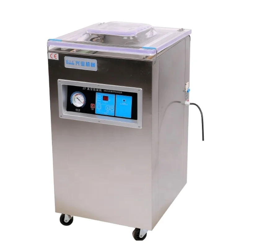 DUOQI ZF-408 201Stainless Steel Body Sealing Machine Vacuum Single-chamber Vacuum Packaging Machine