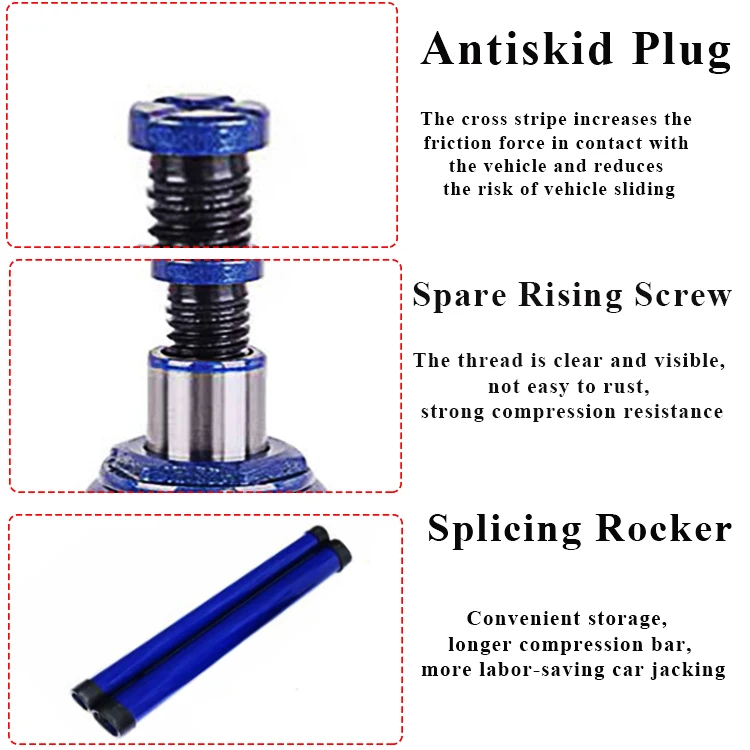 
2Ton/3Ton/5Ton And Up To 20Ton Car Air Hydraulic Bottle Jack 