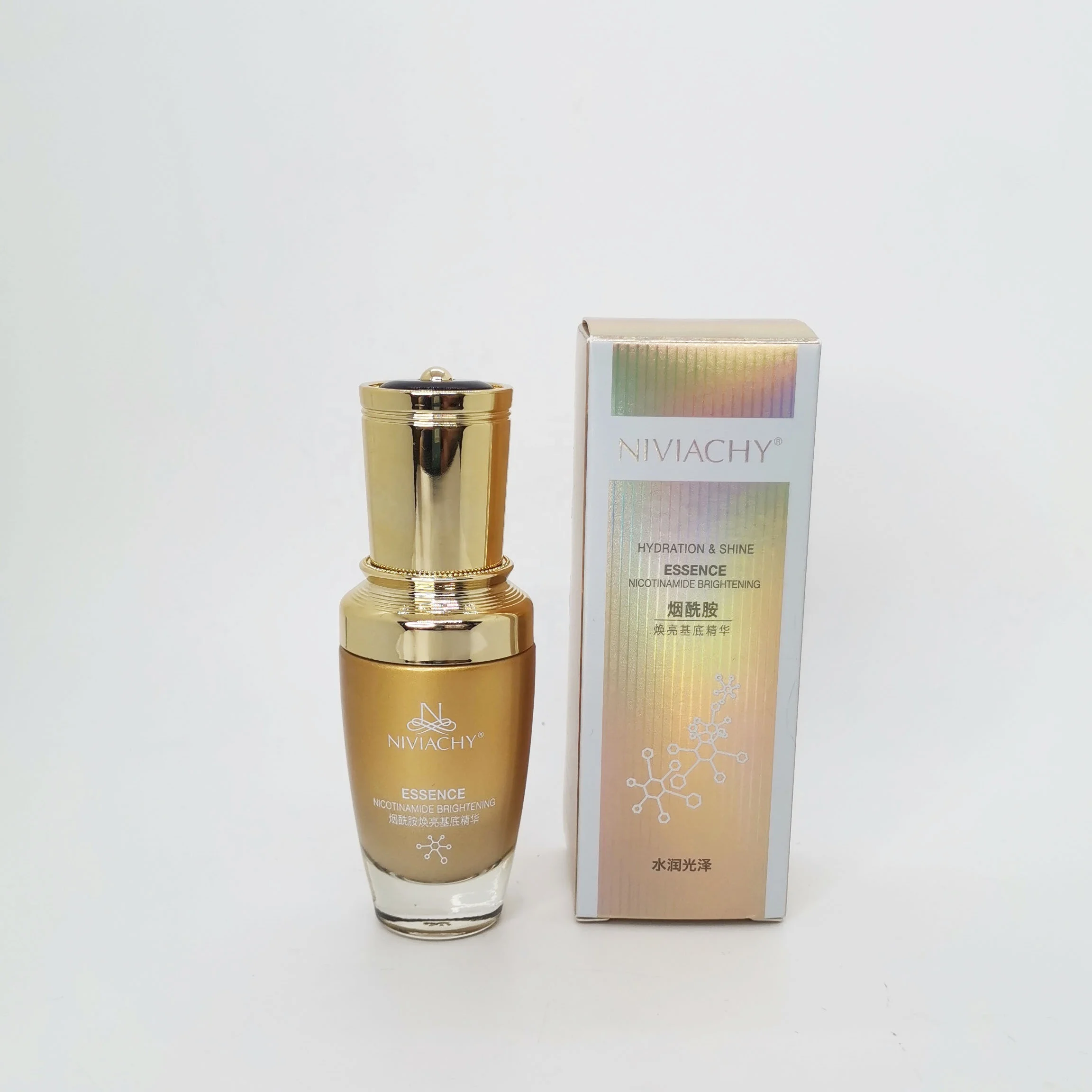 Популярная ОЕМ ODM Niacinamide осветляющая сыворотка для кожи Новая Гладкая Сыворотка для лица Уход за кожей питательный продукт Сыворотка для лица