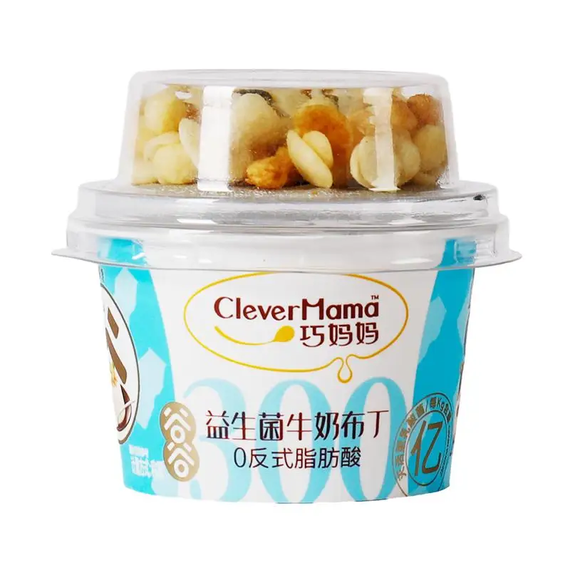 Clever Mama 85g Low Fat Zero Gelatin Wholesale Lactobacillus Cereal Halal Konjac Jelly Pudding