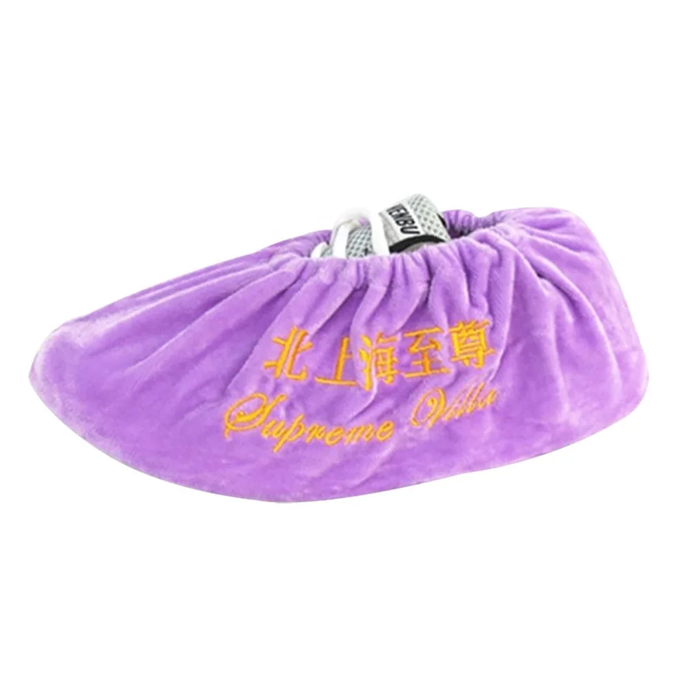 high quality velvet shoe covers for construction