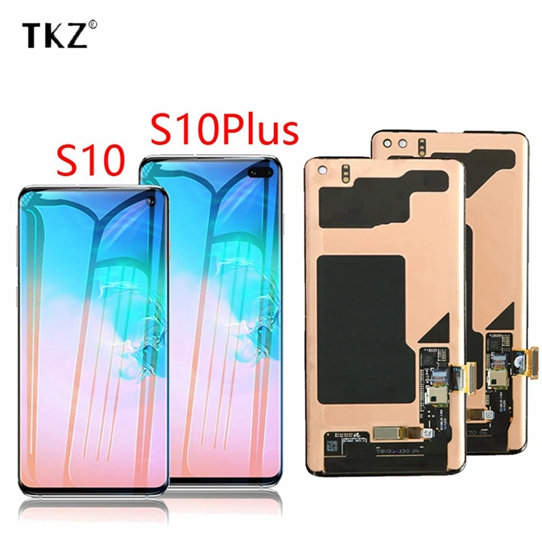  Takko новый оригинальный ЖК-дисплей для SAMSUNG Galaxy S10 G9730 дисплей Samsung + Plus G9750 ЖК сенсорный экран