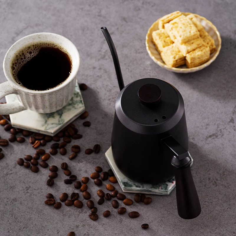Factory Non Electric 350ml Gooseneck Stainless Steel Pour Over Hand Drip Coffee Tea Kettle