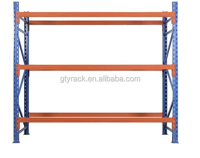 Промышленное использование longspan стальной стеллаж для поддонов для складов