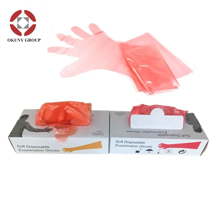 Animal Cow Full Arm Length Veterinary Long Vet Gloves 92cm