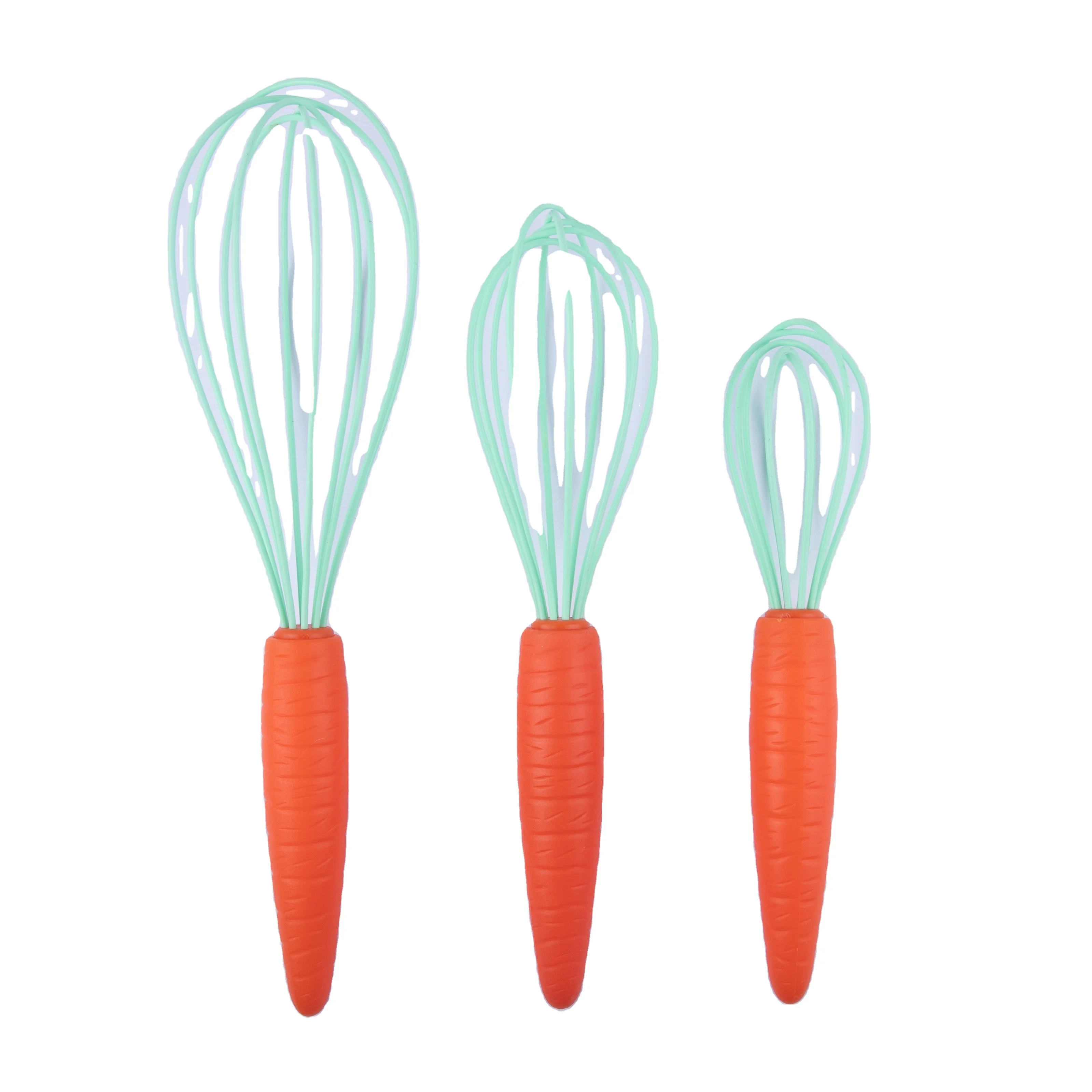 Hot Sale Whisk Mixer Food Grade Plastic Egg Beaters Kitchen Cooking Tools Egg Whisk