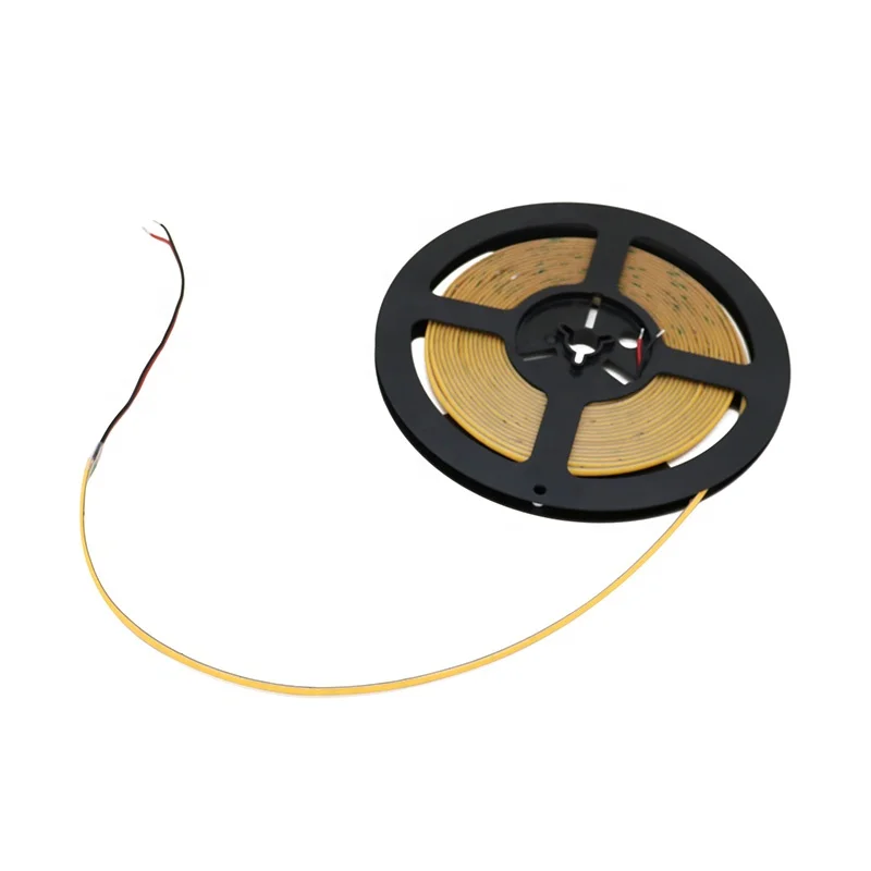 Warranty 3 years High Lumen Indoor Rope Light Ra90 PCB 5mm 480chips per m Customized 7W 9W High Brightness COB Led Strip Light