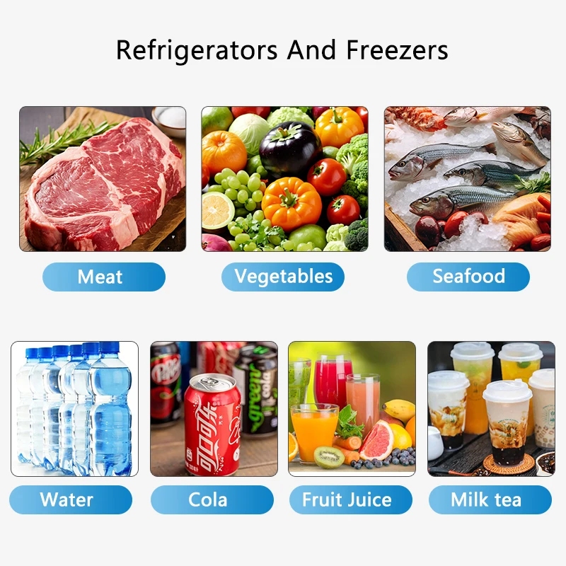 Newest Hot Sale Fridge 908*647*1775mm Double Door Fridge Side-By-Side Refrigerators