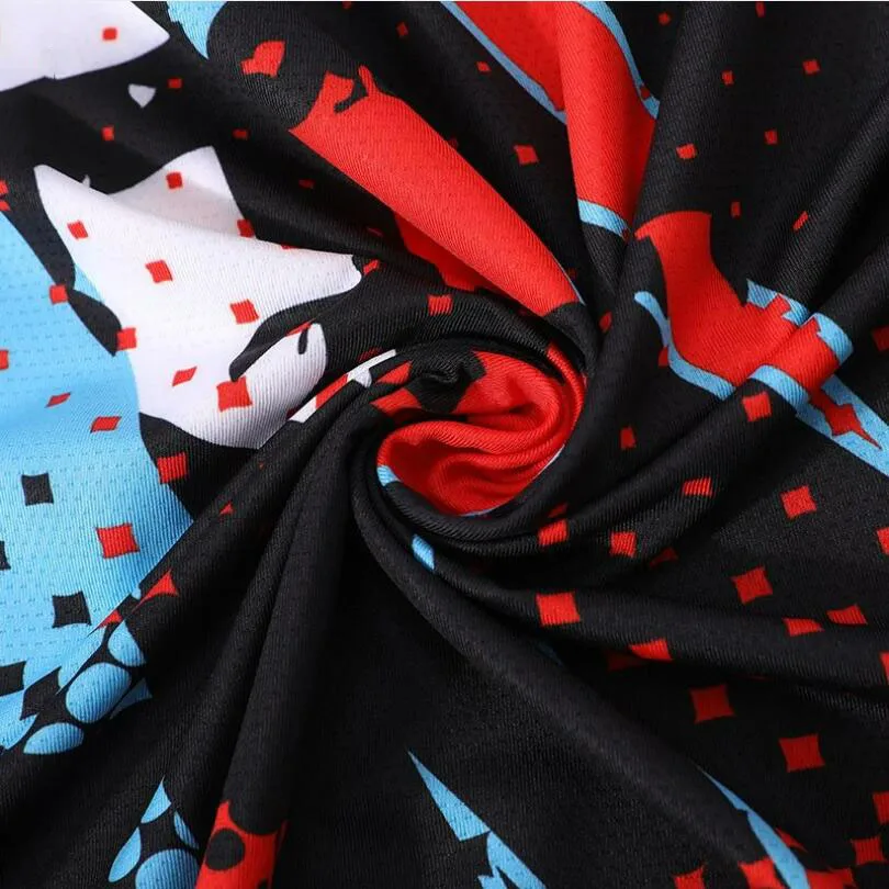 100% polyester blank motocross jerseys