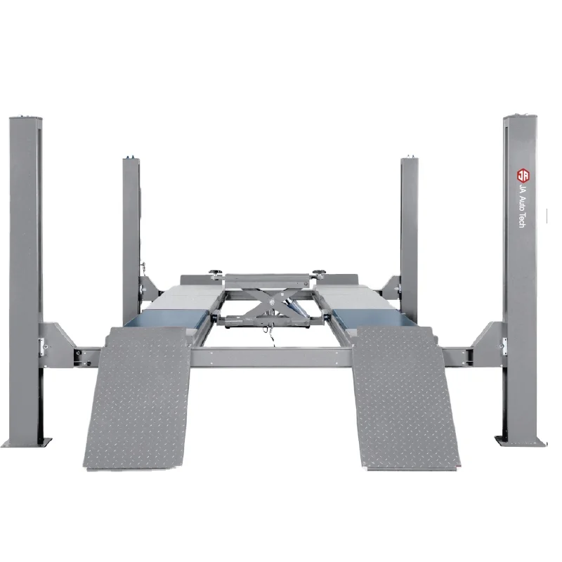 JA-FS35D Heavy Duty Hydraulic Four Post Car Lift 4 Post Alignment Lift Hoist Parking Car Lift